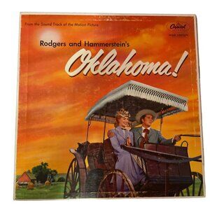 Rodgers & Hammerstein's Oklahoma Soundtrack Vinyl Record LP Capitol Records 1955